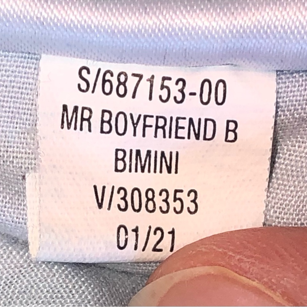 Old Navy Women's Distressed Boyfriend Mid Rise Denim Blue Jeans - 10 Tall - Picture 11 of 11
